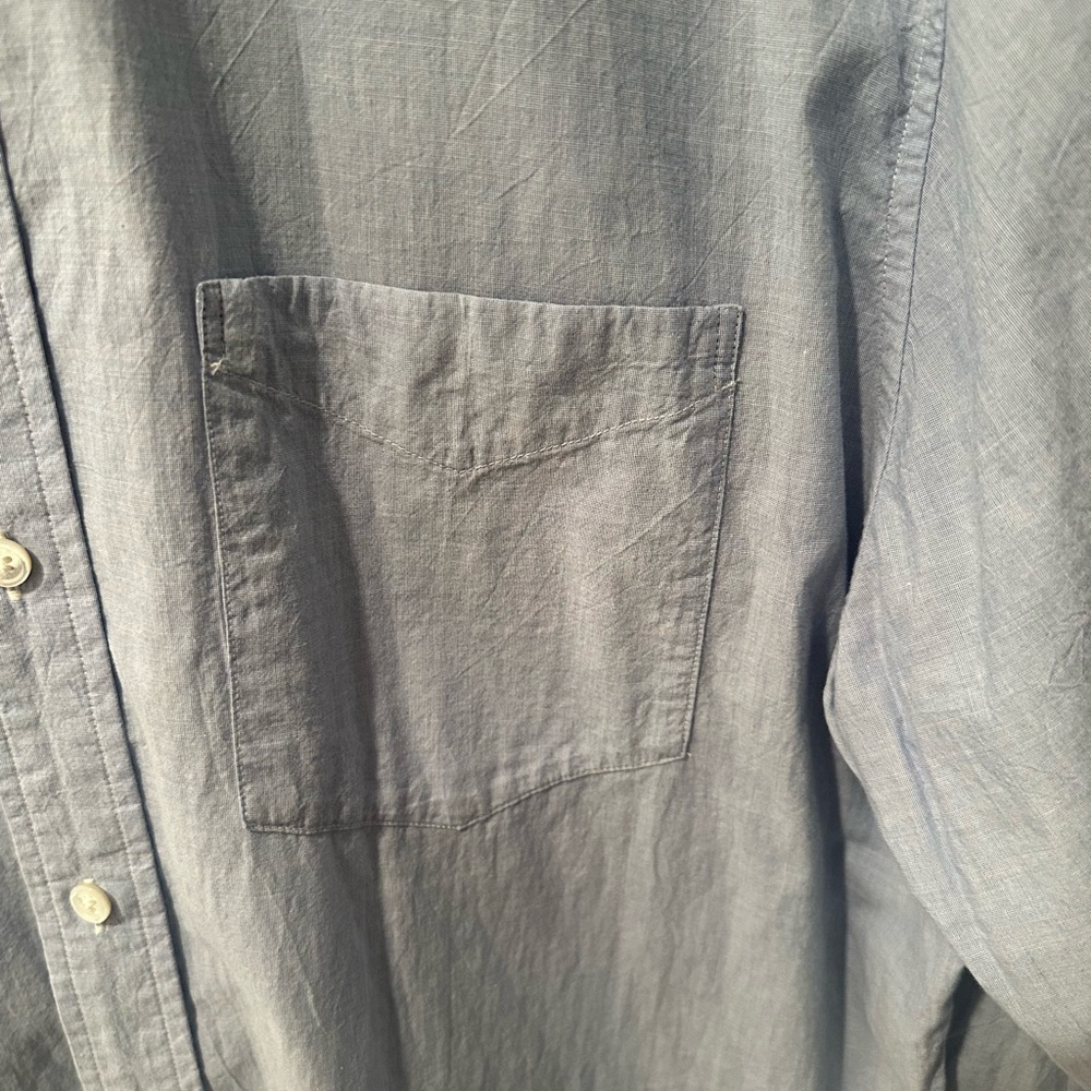 Buck Mason Women’s Mainstay Cotton Shirt - Size XL - Picture 6 of 8
